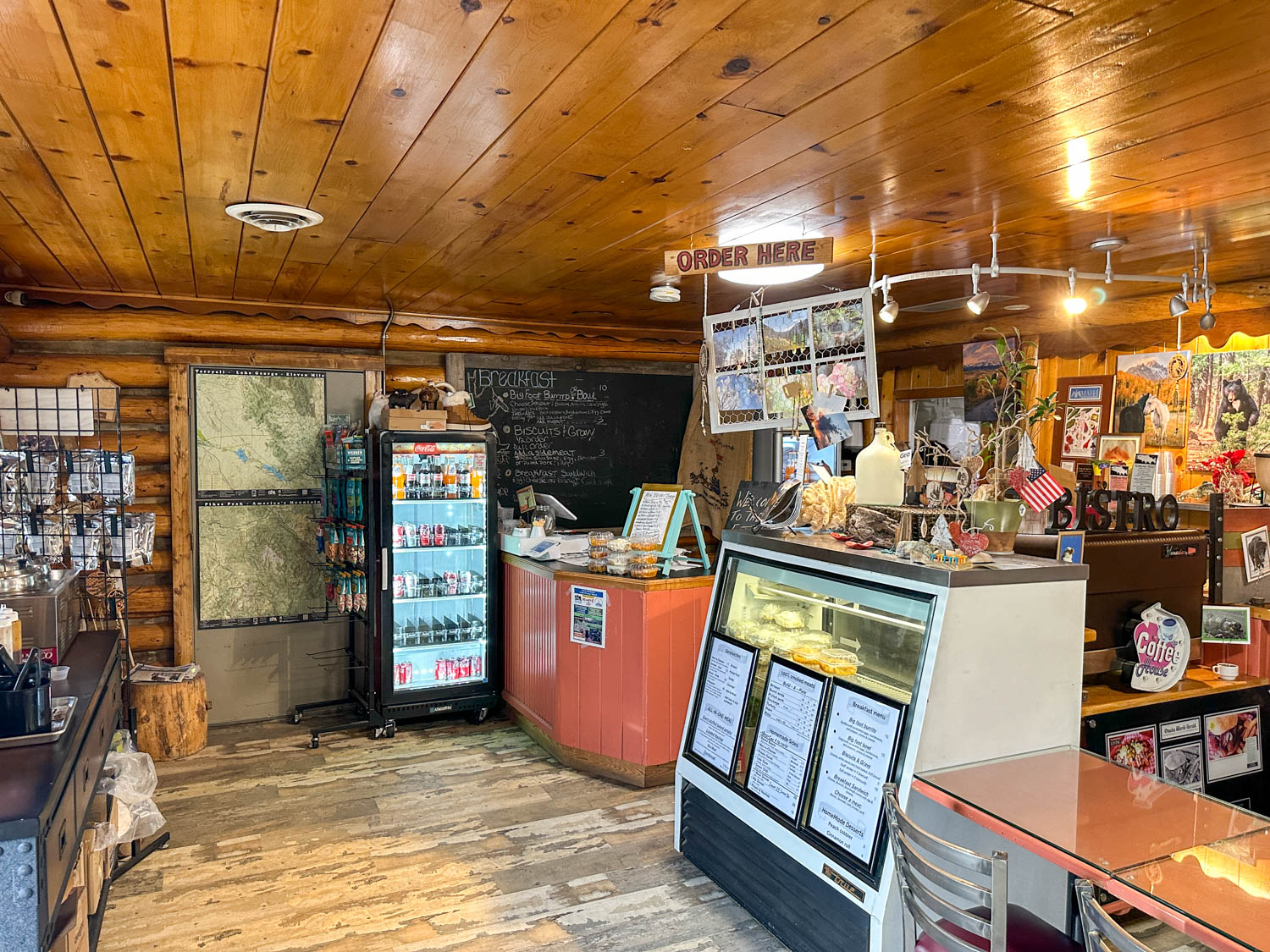 Inside of Fat BBQ Shack