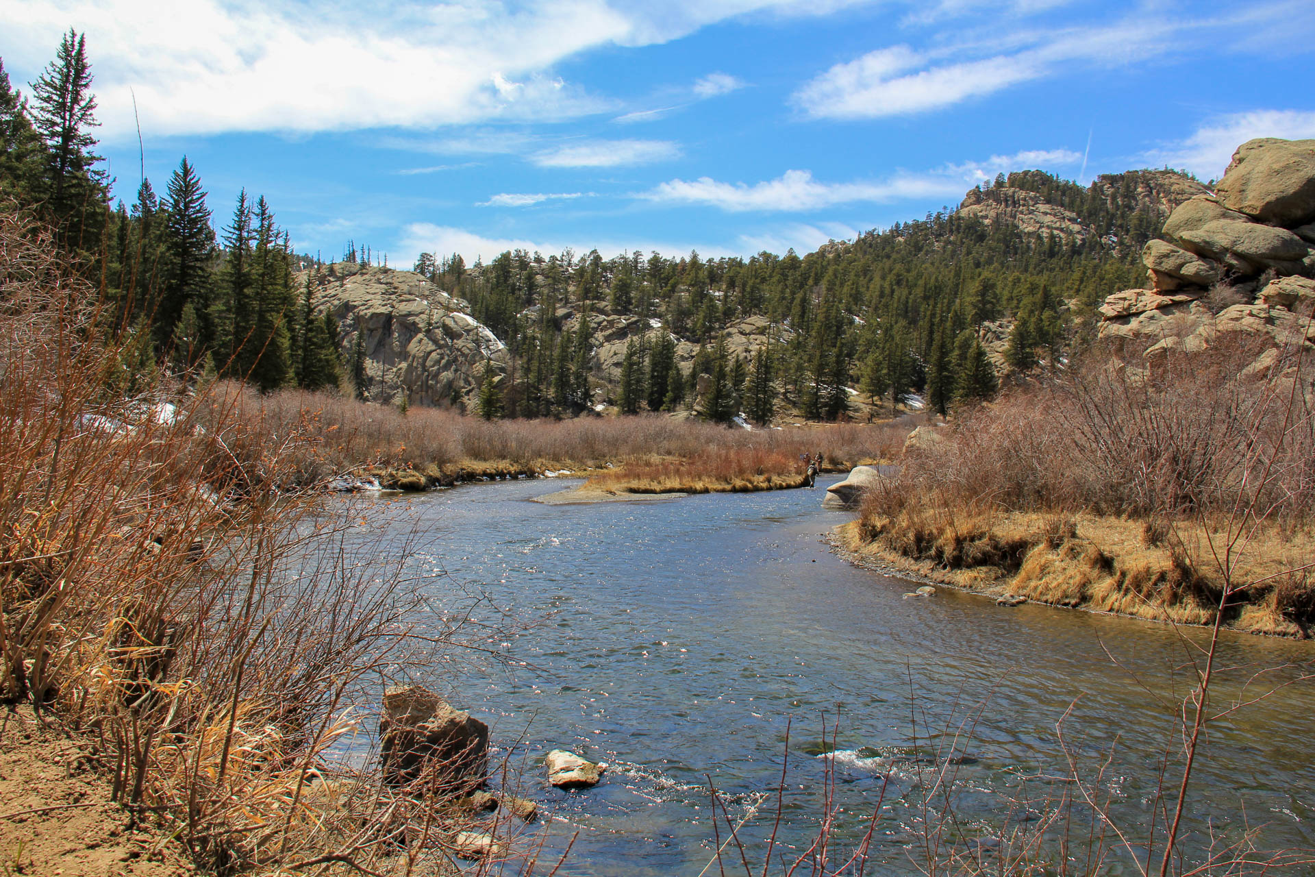 Fly Fishing at 11 Mile Canyon