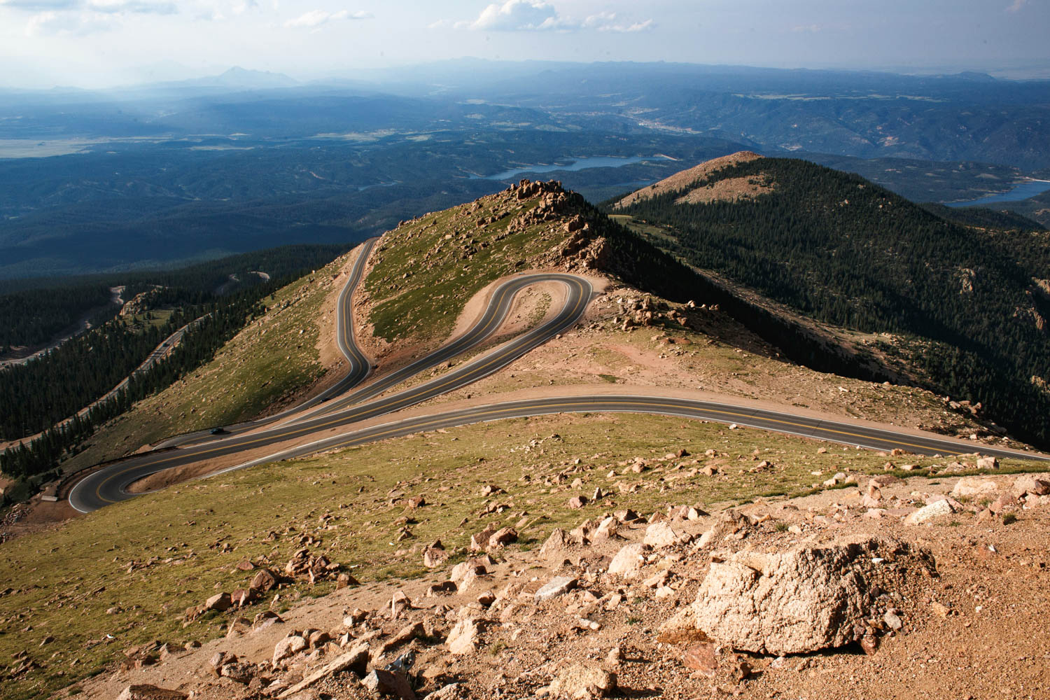 Drive up Pikes Peak Highway