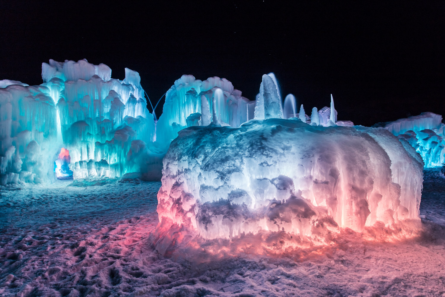 Ice Castles Cripple Creek Colorado